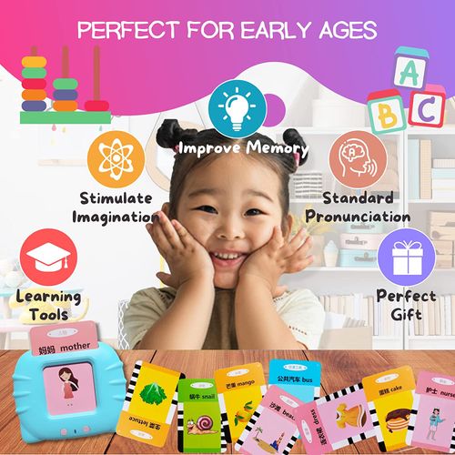 Cat card machine children's enlightenment and early education learning machine