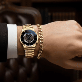 Gold watch Set