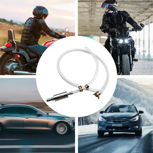 3 sets    5sets  Motorcycle Oil Drain Hose Fuel Transfer Pump Hydraulic Brake Bleeder Brake Caliper Oil Suction Tool for Bike Maintenance