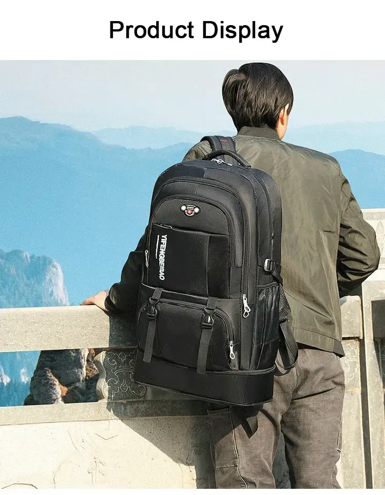 Large-Capacity Oxford Backpack