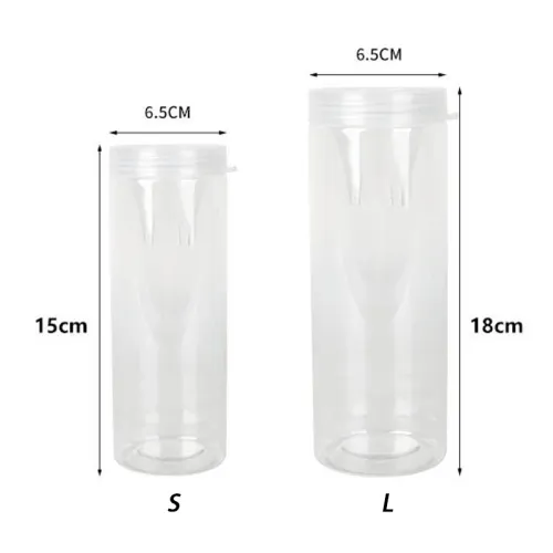 Durable Catch Fish Bottle Lightweight Plastic Fish Cage Small Fish Loach Trap Reusable  Fishing Bottle Fishing Tool