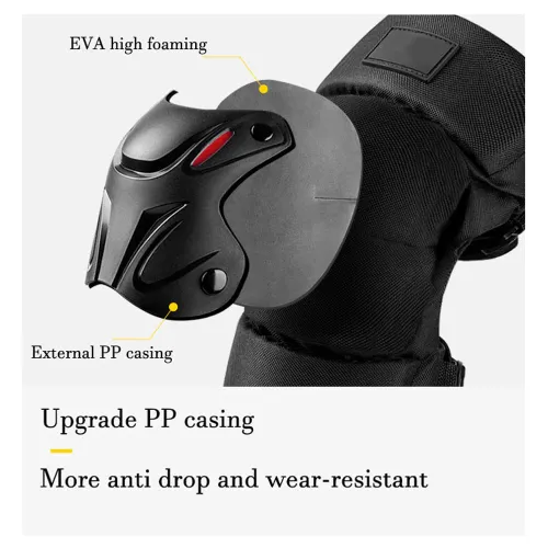 🛡️ LIMITED-TIME 50% OFF! ✨ Motorcycle Knee & Elbow Guard Set – Hard Shell, Articulated, Adjustable 🏍️