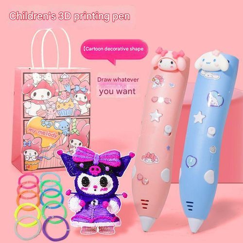 Wireless low-temperature 3D printing pen, children's 3D painting pen