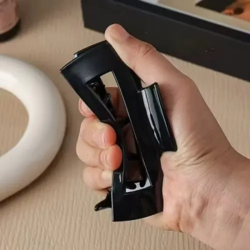 Cozy Squishy Soft Silicone Clip Non Slip Durable Hair Claw Hairgrips for Women Break Resistant Hair Clamp