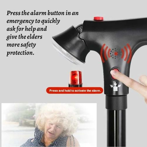 Multifunctional Folding Elderly Cane
