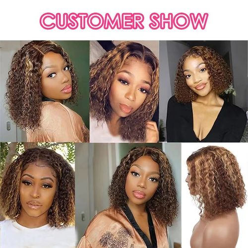 Female wig full head cover with medium long hair