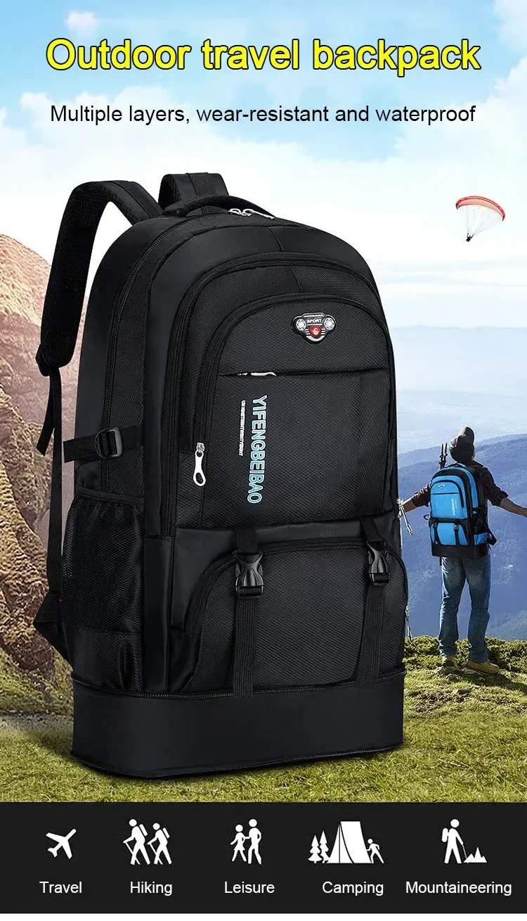 Large-Capacity Oxford Backpack