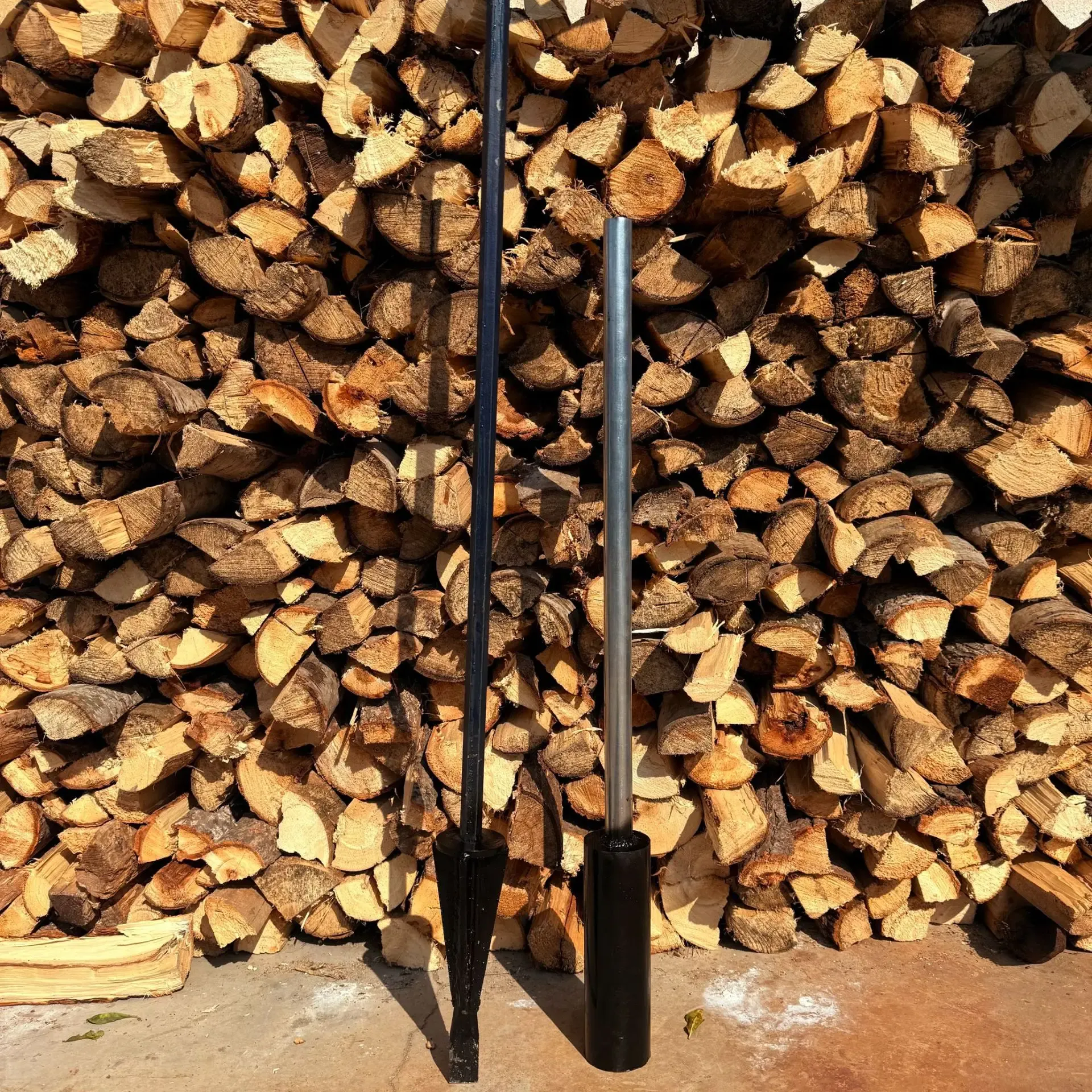 German-style log splitter Wood splitter firewood splitter wood axe splitting tool household rural safety firewood splitter