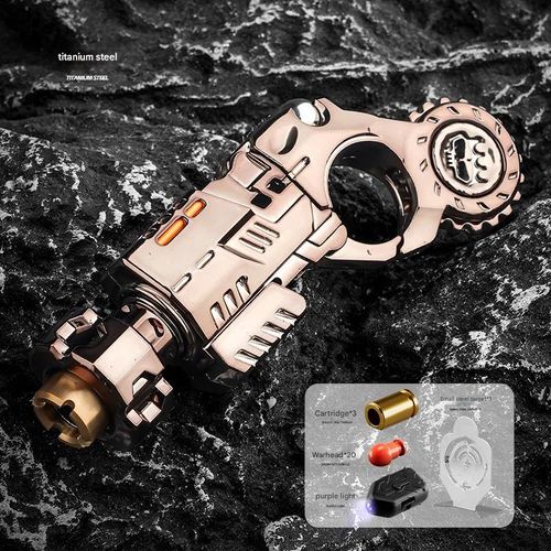 Cool alloy Fidget toy fun EDC Fidget slider stress reducing shooting toy ADHD anti anxiety toy multifunctional tool