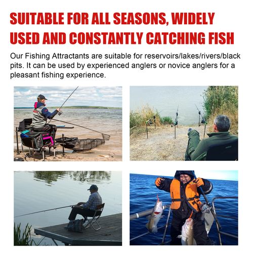 🔥5  pcs Crimson Frenzy The Ultimate Bio-Scent for Instant Bites! 🎣