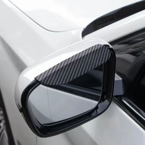 New Carbon Fiber Rain Eyebrow Ultra-Lightweight & Durable Design with Universal Mounts for Cars/Motorcycles