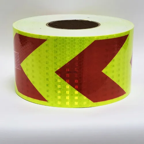Waterproof Truck Sticker Adhesive Arrow Reflective Strip Safety Conspicuity 10M Reflector Tape For Trailer Car Vehicle Decal