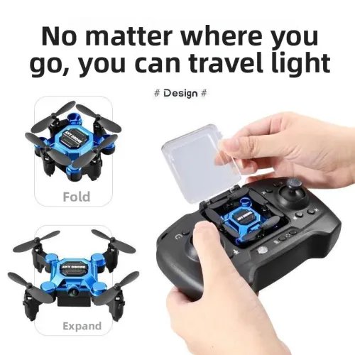 2026 New Mini Foldable Drone - RC Quadcopter with Camera  Portable Pocket Drone