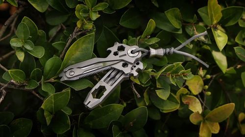 18-in-1 EDC TItanium Alloy Pry Bar Screwdriver Wrench Key Ring Handle Multi-tool profession Portable Outdoor Tools