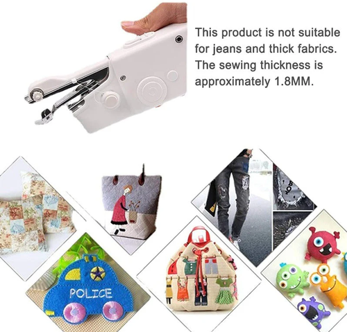 Palm-Size Handheld Sewing Machine Kit Compact Yet Powerful Stitching