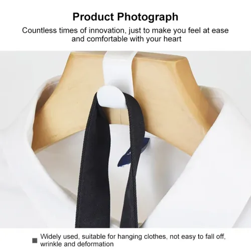 10Pcs Clothes Hanger Hooks Space Saving Closet Connector Hook Cascading Hanger Plastic Extender Clips Wardrobe Coat Organizer