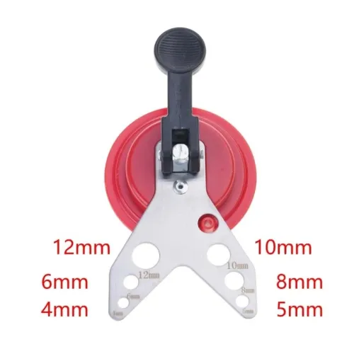 Versatile Tile Glass Drill Guide Positioner for Granites and Ceramic Surfaces 39XA