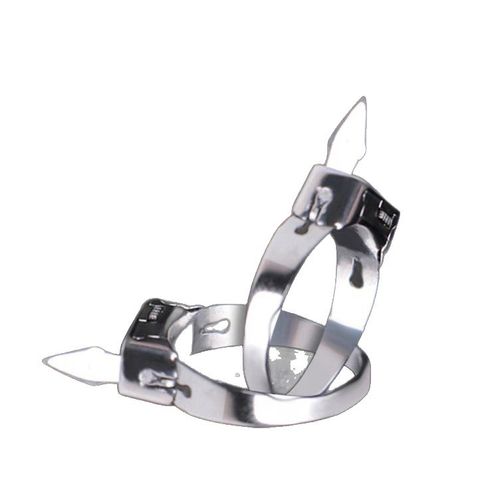 Stainless Steel Ring: Geometric & Minimalist Adjustable Open-Band Ring with Concealed Blade—Gold & Black Self-Defense Jewelry (Hidden Weapon)