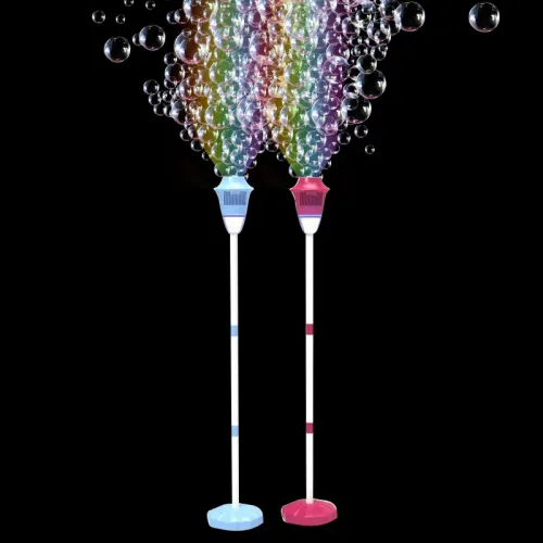 Street light bubble machine fully automatic bubble with light birthday outdoor wedding party  bubble water