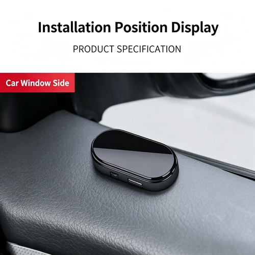 4PCS Solar Powered Car Anti-Theft Warning Light