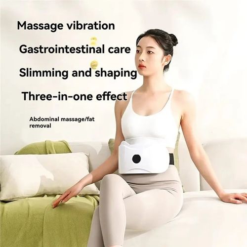 🔥 Electric abdominal massage (burns fat + aids digestion)