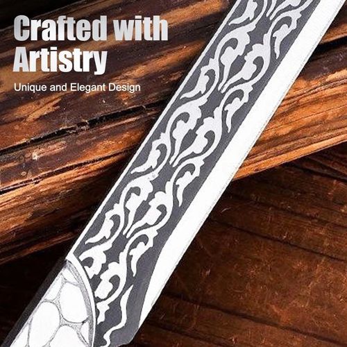 Noble royal knife - Multifunctional full-tang knife with sheath