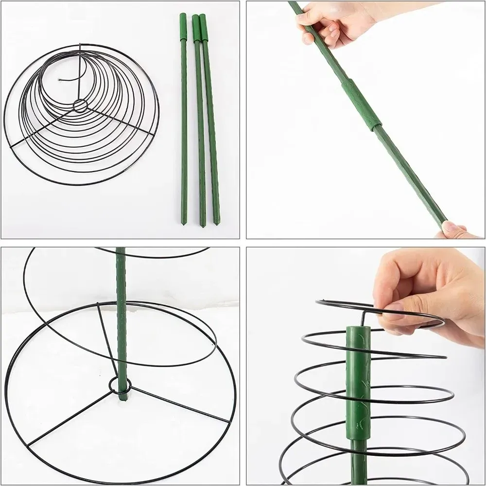 Adjustable Climbing Plant Trellis Lightweight Stackable Garden Trellis Infinitely Spliceable Grape Trellis Balcony Plant