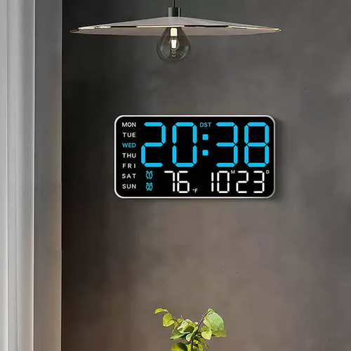 ⏰Multifunctional decorative LED digital wall clock