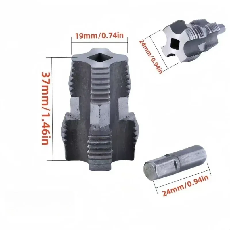 PPR Water Pipe Internal Thread Opener For 1or 2inch And 3 or4inch Pipes Double Heads Used Threading Making Thread Tap Hand Electric