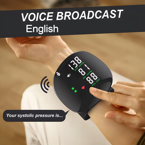 Wrist blood pressure monitor