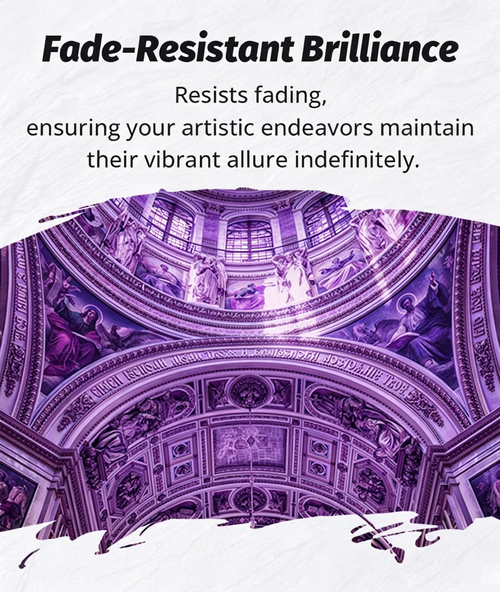 100g Water-based Paint — Electroplated Purple