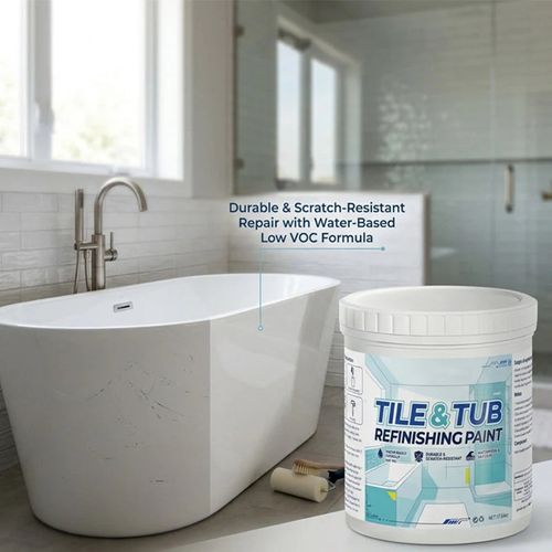 Premium Tile & Tub Refinishing Paint Kit 300g