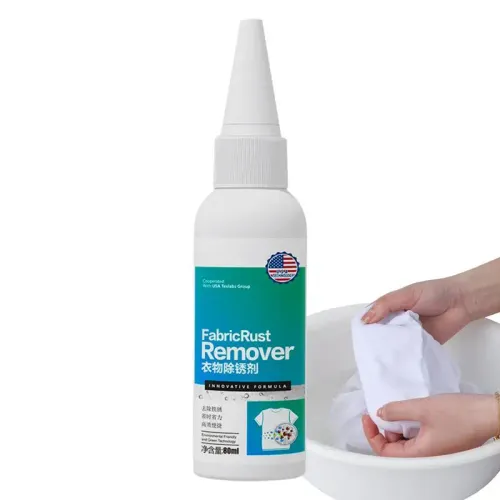 3PCS Fabric Rust Cleaner Professional Multifunctional Stains Remover Cleaning Liquid Laundry Cleaner Solution Convenient Clothing