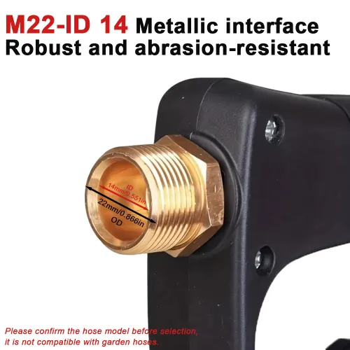 Pressure Washer Gun Car Washing Gun With 5pcs Soap Spray Nozzles