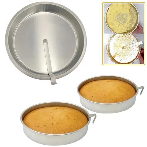 DIY Round Cake Baking Mold Cake Pan Tray Durable Nonstick Kitchen Home Bakery