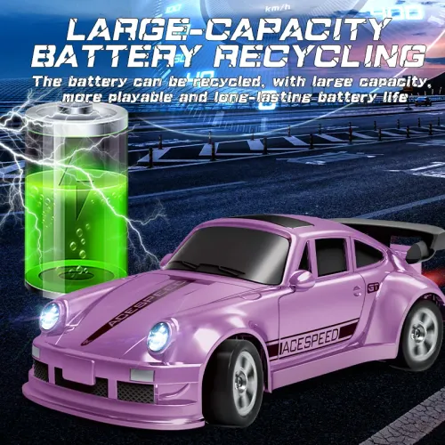 1 64 RC Car Four Wheel Drive Remote Control Desktop Stunt Car Full Proportions Mini Racing Drift Car Toy Model