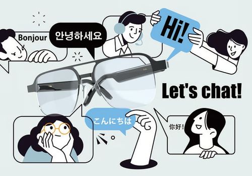 Smart glasses support music playback, phone calls, and AI translation.