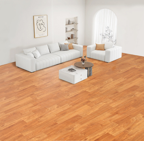 5pcs 2m*50cm Thicken Wood Peel and Stick Anti-Scratch Self-Adhesive Vinyl Floor Sticker for Living Room Bedroom