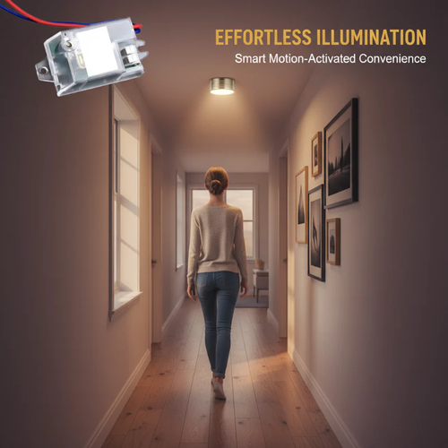 ❄️ 50% OFF! 💡 Smart Motion Sensor Switch — The Top Choice for Automatic Lighting in Hallways, Stairwells, Bathrooms, and Storage Rooms