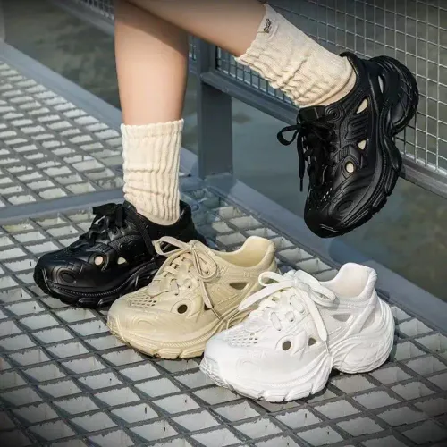 Breathable Chunky Sneakers Women EVA Non Slip Wading Platform Shoes Woman Outdoor Thick Sole Sports Shoe