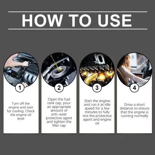 2 pieces ANTI-WEAR ENGINETREATMENT OIL ADDITIVE PROTECT YOUR ENGINE, ENHANCE YOUR DRIVI 200ML