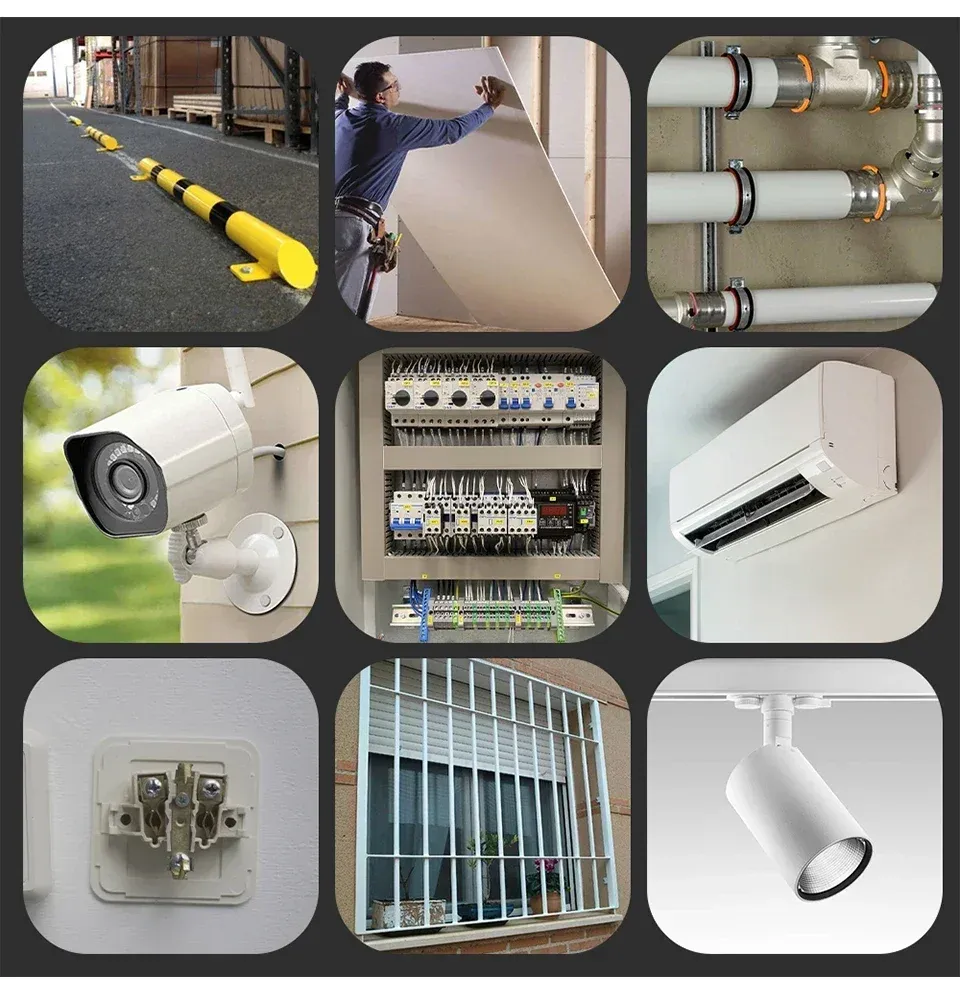 Versatile Manual Steel Nail Gun For Concrete Walls Ceiling Installation And Woodworking Precise Fast Riveting And Wall Fastening