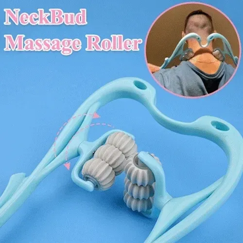 6 Wheel Pressure Point Neck Massager