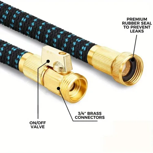 Garden Water Pipe 3X Expansion Telescopic Hose High Pressure 10 Function Spray