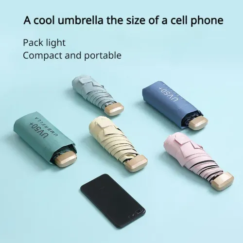 Only 4 cm thick—ultra-lightweight, offering protection against both rain and UV rays.