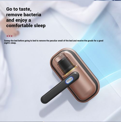 Powerful suction dust mite remover cordless handheld vacuum cleaner suitable for pillows, mattresses, sofas and fabric surfaces