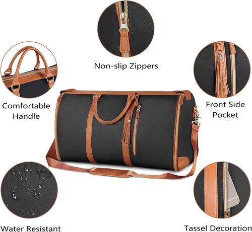 Large capacity carry-on luggage bag