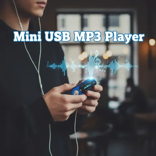 Portable Mini USB MP3 Player 32GB TF Storage FM Radio Music Player Digital LCD Screen Multifunction MP3 Music Player USB Stick