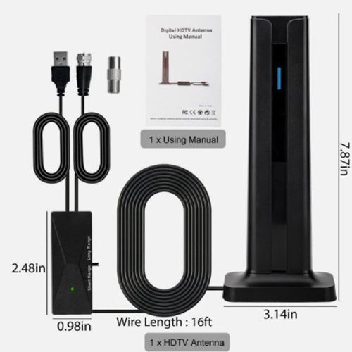 🔥Last Day Discount 49% Off🔥 4K HDR TV Antenna - 1000+ Miles Long Range