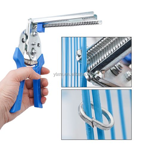 Bird cage fastening fixture tool, chicken rabbit fox bird dog cage installation and assembly pliers